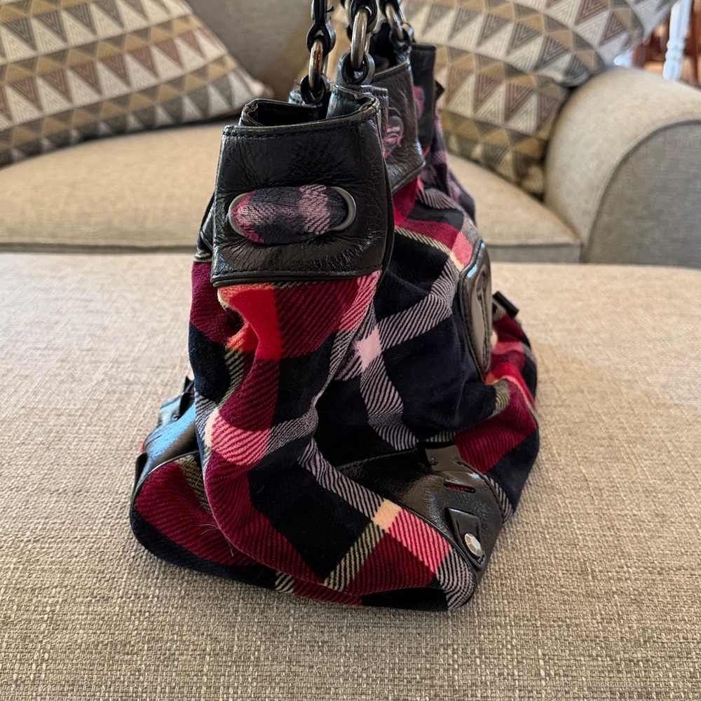 Juicy Couture checkered hand bag - Picture 4 of 8